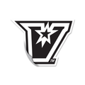 UTRGV™ Black V Logo Decal - White | Official Licensed Accessory