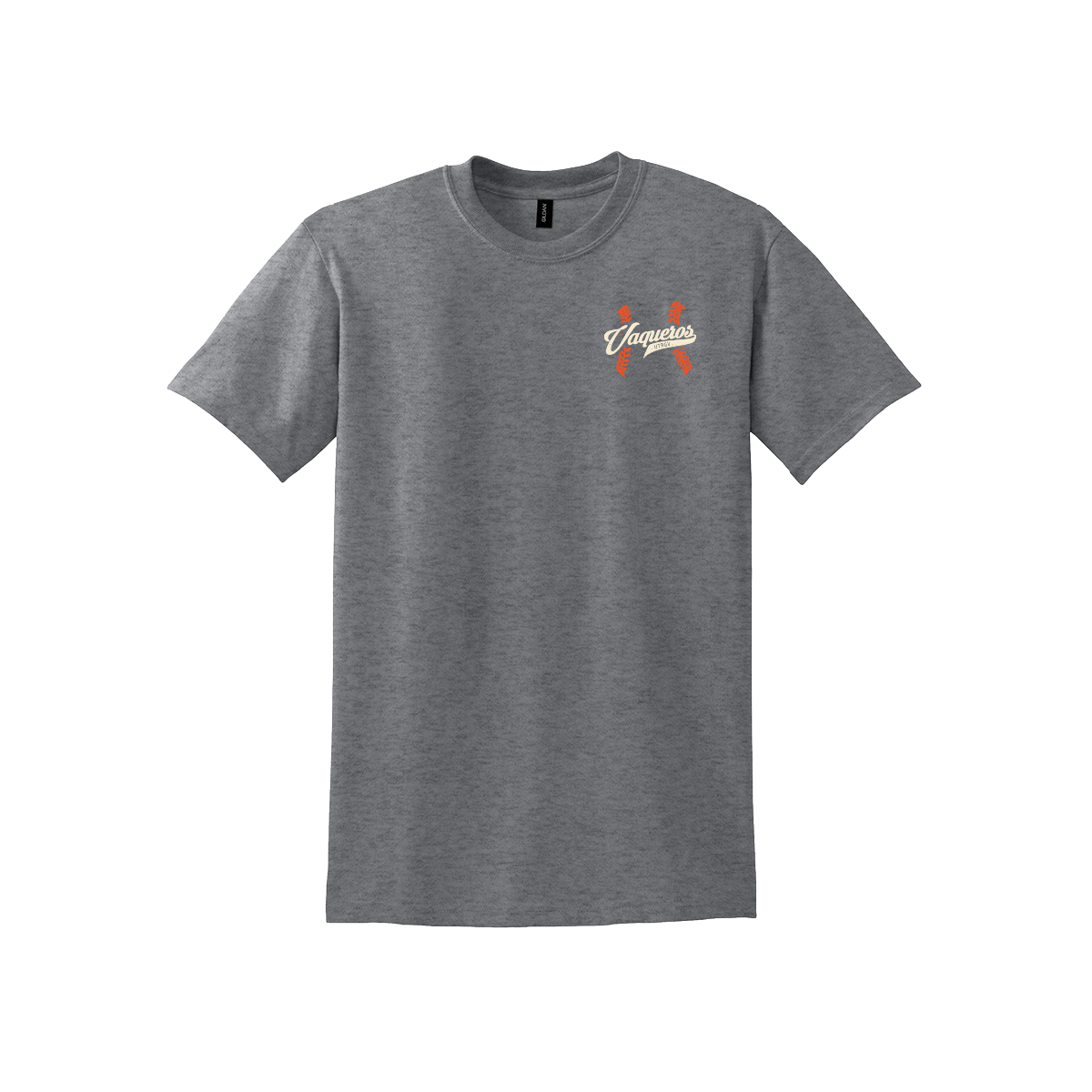UTRGV™ - Vaqueros Baseball - Graphite T-shirt | Official Apparel