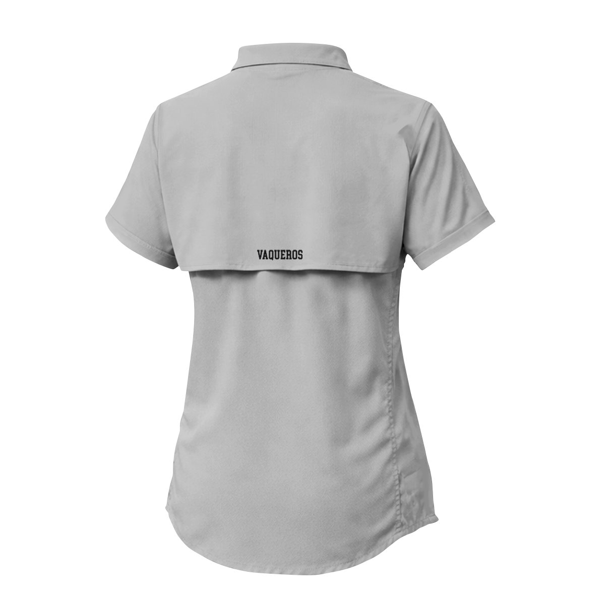 UTRGV™ - Black V Logo - Women's Silver Fishing Shirt | Official Apparel