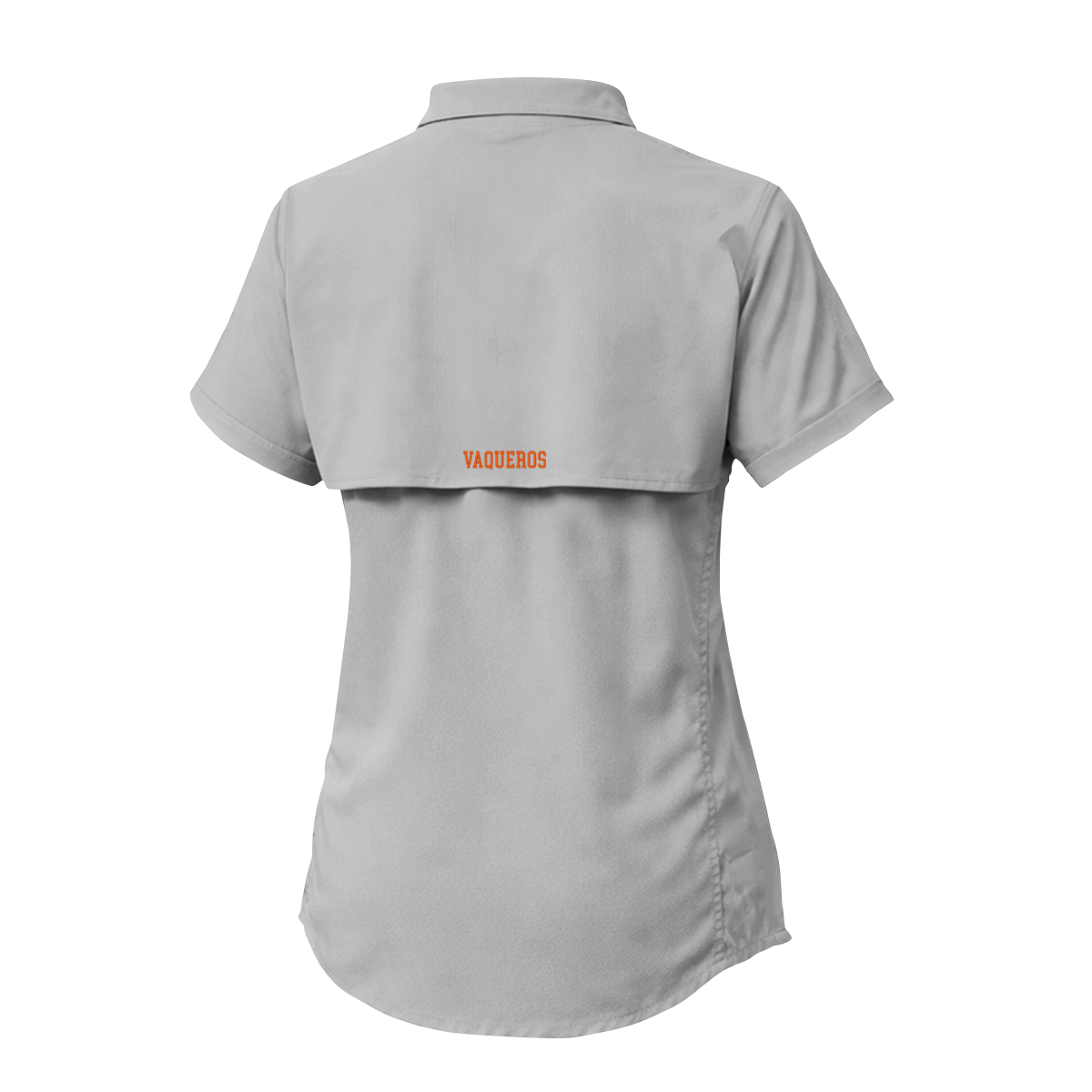 UTRGV™ - Orange V Logo - Women's Silver Fishing Shirt | Official Apparel