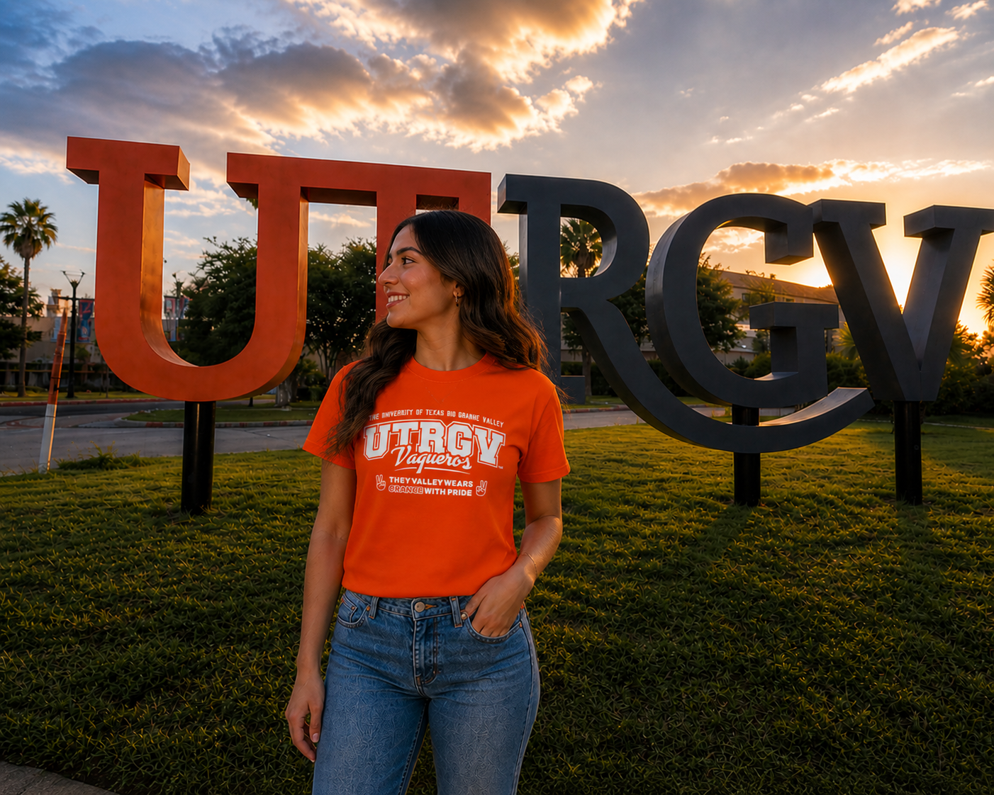 UTRGV™ Wear Orange With Pride Performance T-Shirt - Orange | Official Licensed Apparel